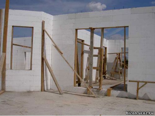 Строительство домов с применением пенополистирольной несъемной опалубки